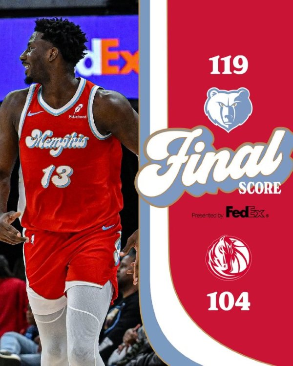 东欧缺阵独行侠负灰熊5连败 魔术力克尼克斯